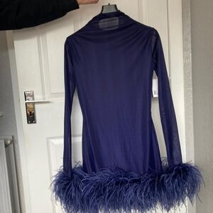 16Arlington Feather Dress UK 8- US4